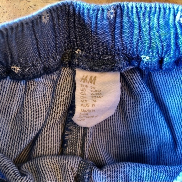 H&M Floral Chambray Shorts - Picture 3 of 3